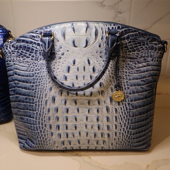 Brahmin Coastal Large Duxbury Satchel with shoulder strap - Picture 4 of 15